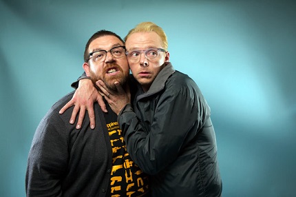 SLAUGHTERHOUSE RULEZ: Simon Pegg And Nick Frost Return to The Comedy-Horror Genre as Producers